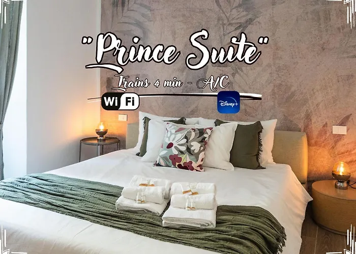 Prince Suite - Trains 4 Min - Ac - Super Wifi